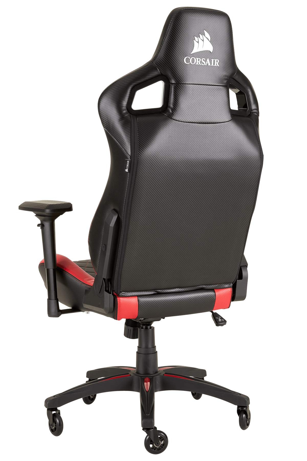 Corsair Siège de jeu sur PC, Noir et Rouge, 144 x 58 x 58 cm