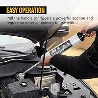 Vista 5 de EWK Jeringa Extractora de Líquido Automotriz de 500cc con Manguera para Extracción de Aceite Automotriz