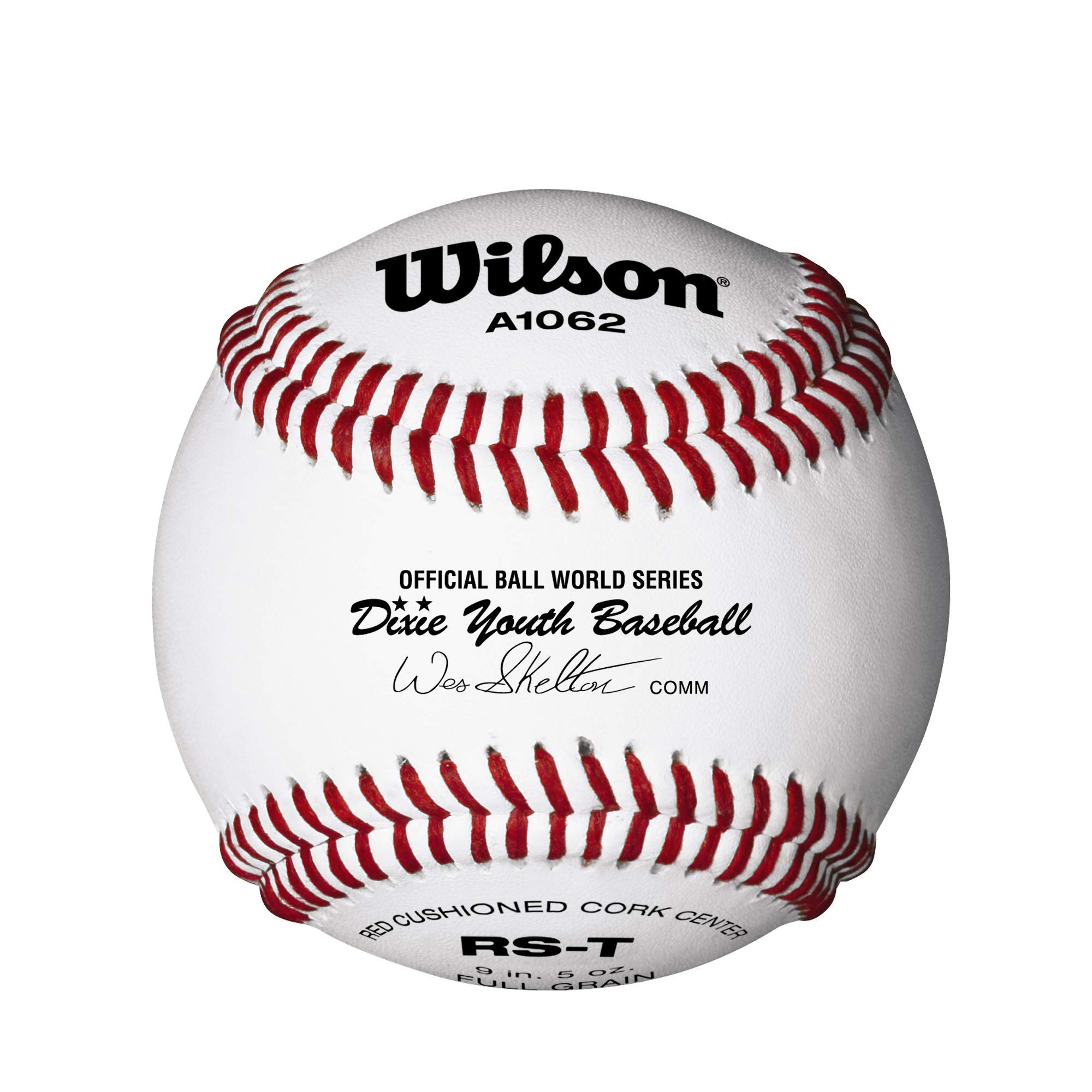 Wilson A1062 Dixie Youth Tournament Series Baseball (12-Pack), White