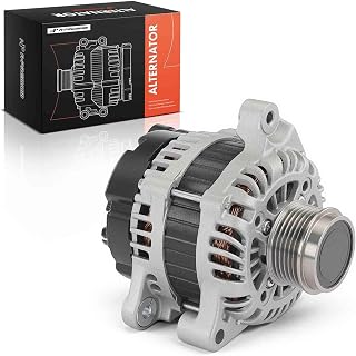 A-Premium Alternator, 12V 105A 6-Groove Decoupler Pulley Clockwise