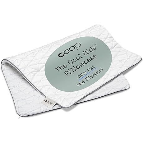 Coop Home Goods The Cool Side Queen Size Pillow Case: Ultimate Cooling...