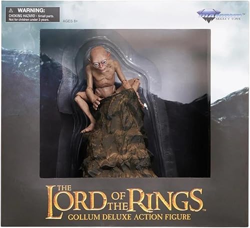 Miniatura 4 de Diamond Select Toys El señor de los anillos: Gollum Deluxe figura de acción, multicolor