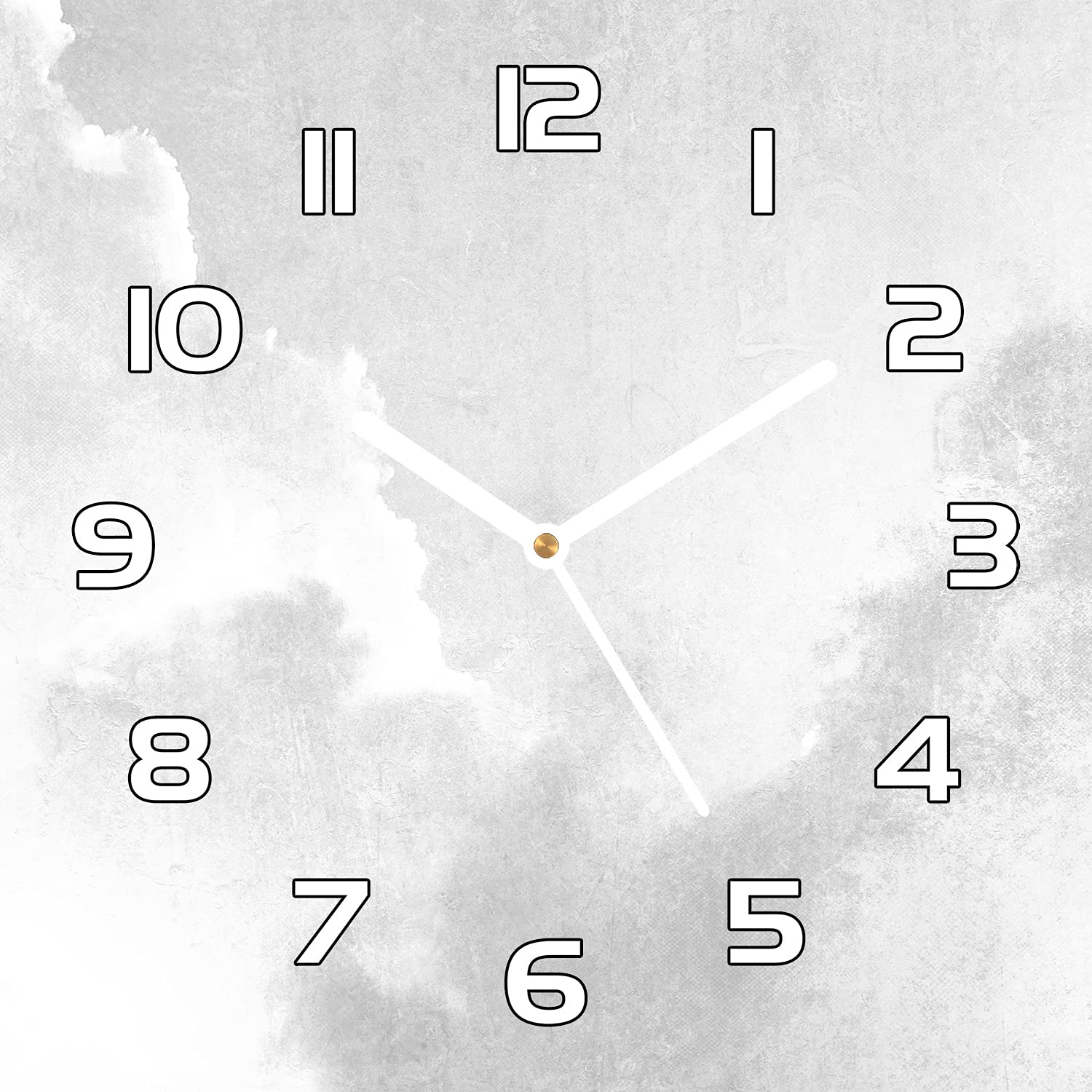 Horloge murale moderne Sky Vintage 30x30 cm pour décorer le salon