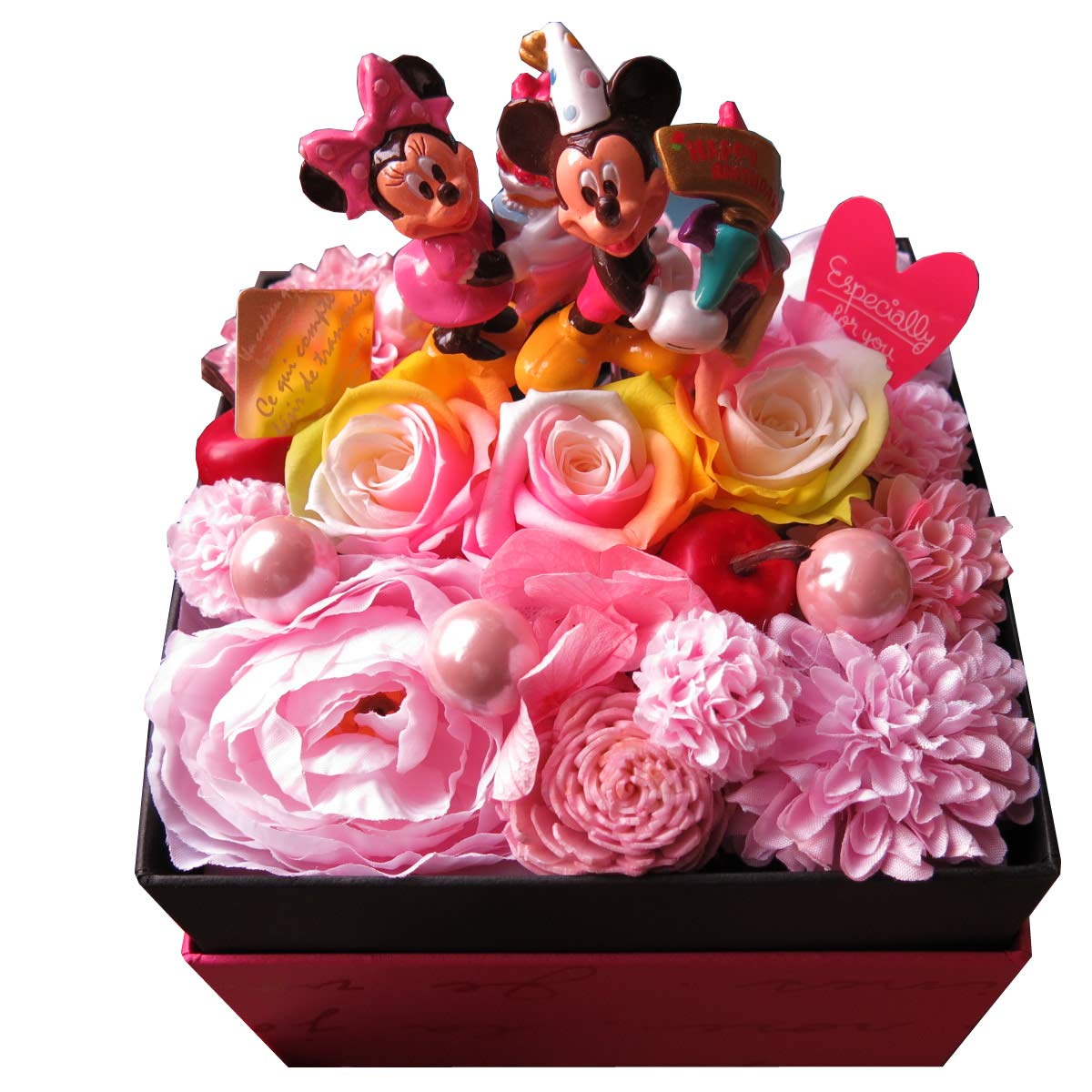 Amazon.co.jp: プリザーブドフラワー ディズニー 誕生日プレゼント