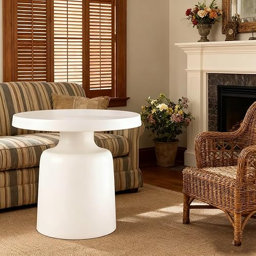 Mesa auxiliar de sofá, mesa de esquina, mesa auxiliar para sala de estar, mesita de noche para dormitorio, mesa de metal, adecuada para dormitorio,