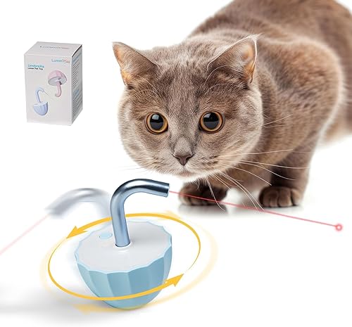 Juguetes para gatos de interior puntero láser, juguete interactivo para gatos adultos aburridos de interior, juguetes automáticos para gatos,