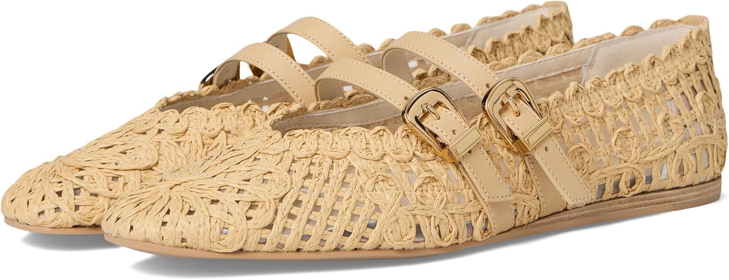 Dolce Vita Women's Baylee Ballet Flat, Sunflower LT Natural, 8