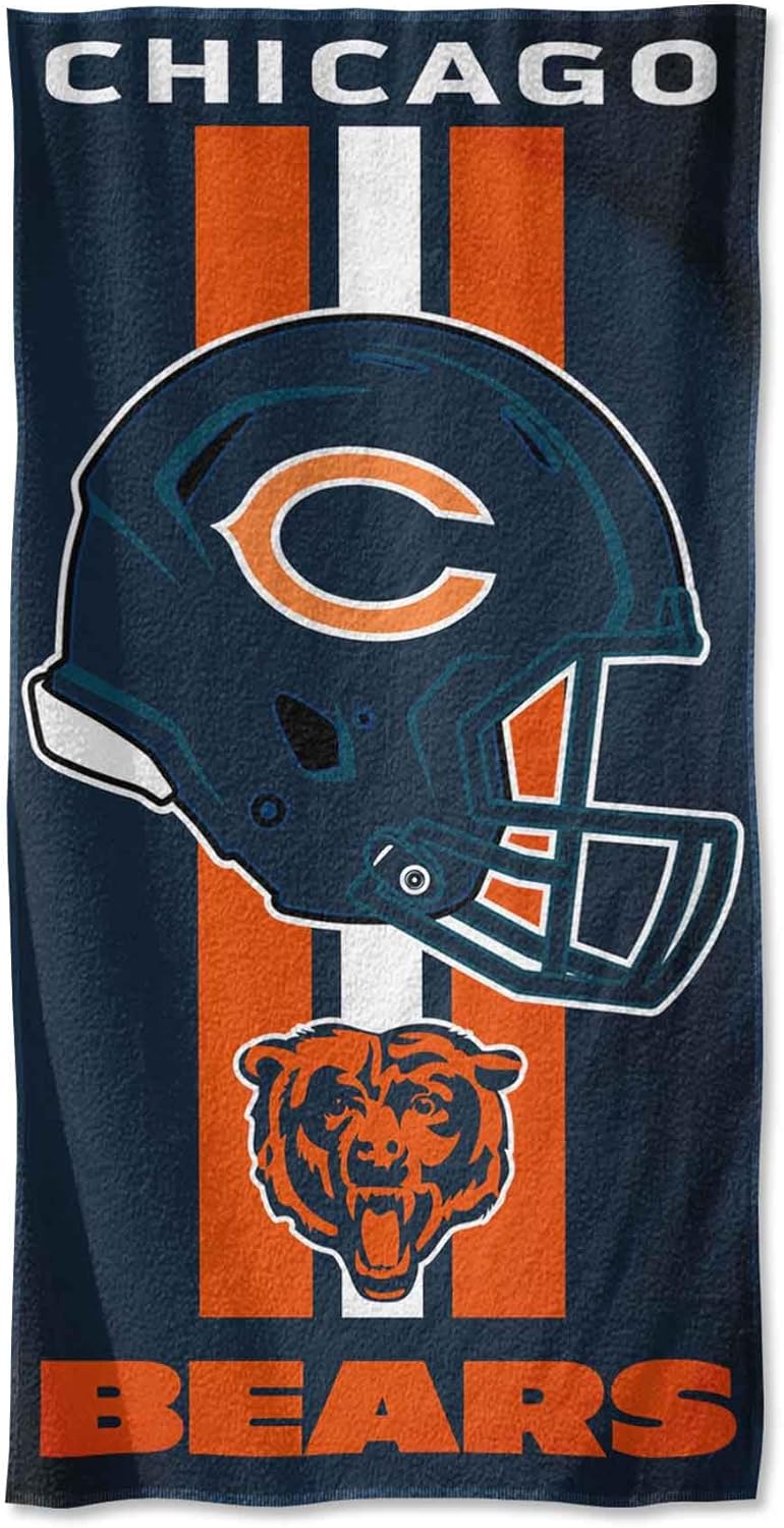 CHICAGO BEARS NFL BEACH TOWEL 1-30"x60"