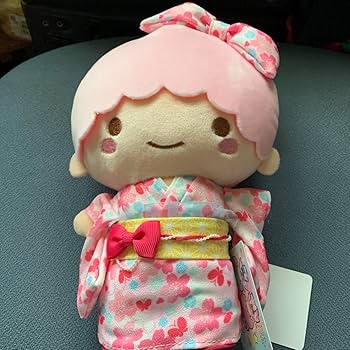 Amazon.co.jp: キキララ 和柄 浴衣 ぬいぐるみ 2体 レトロ
