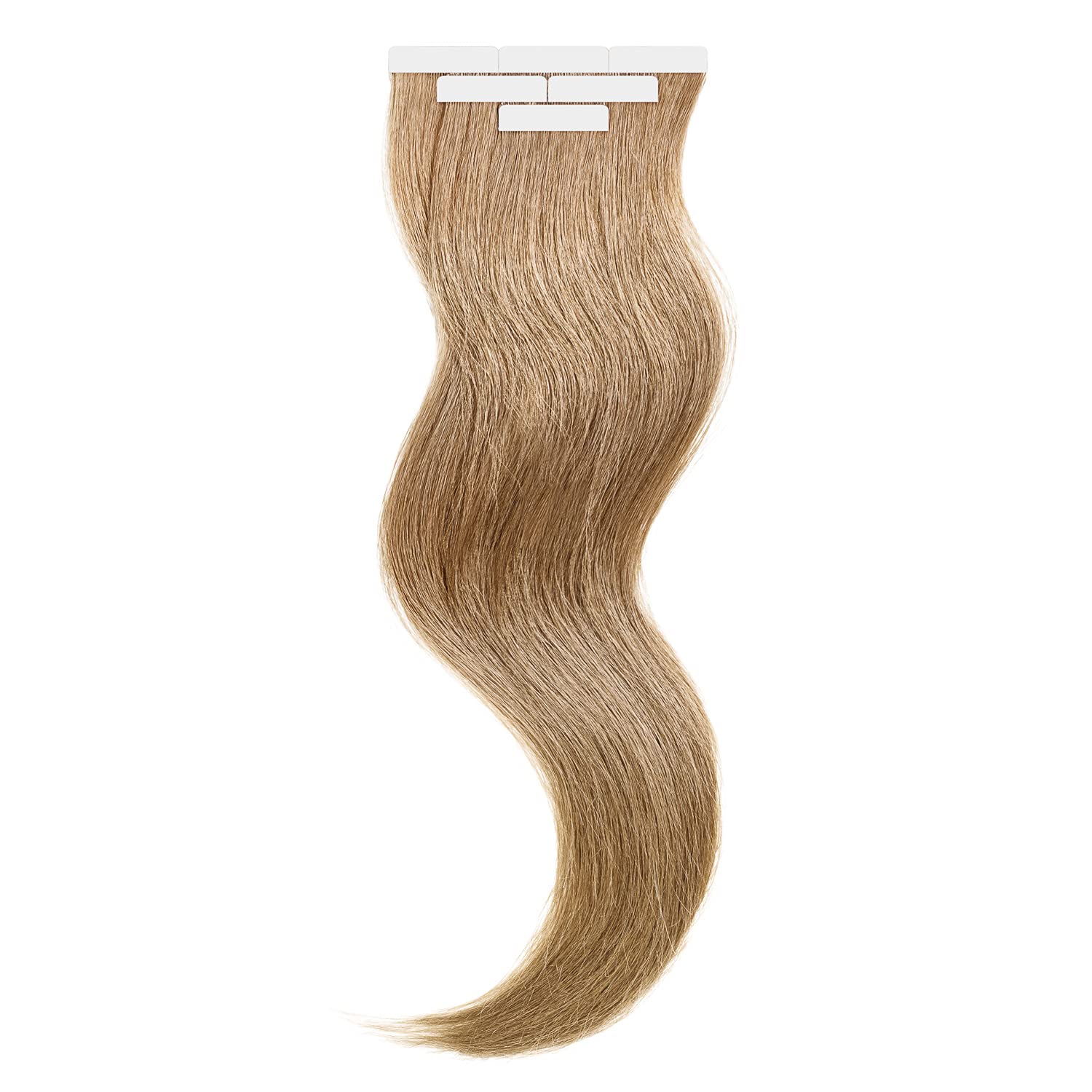 Tape In Extensions 50 cm Virgin Echthaar 10er Set Honigblond