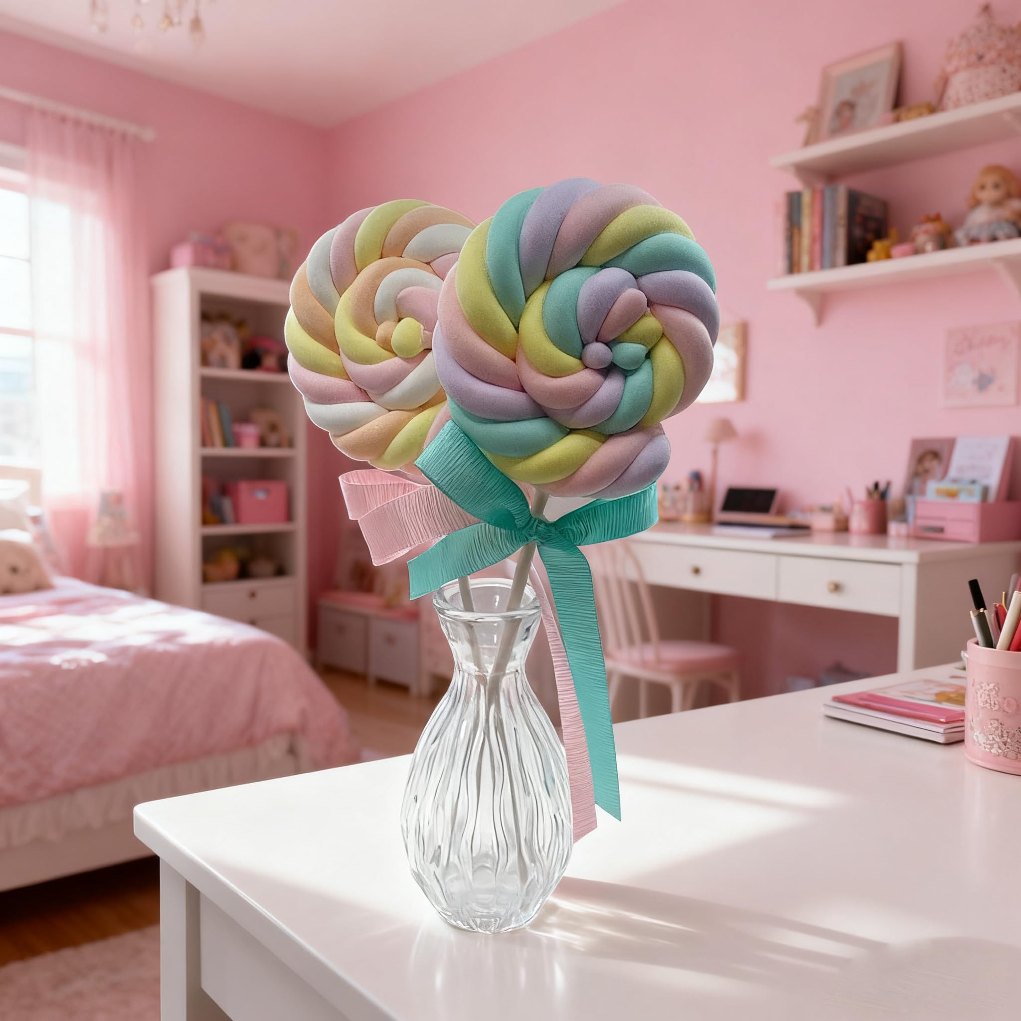 Amazon.com: 2 Pcs Large Fake Lollipop， Large Candy Ornaments