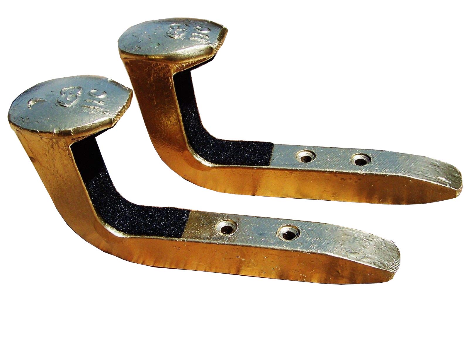 AGENS Gun Rack Hangers Hooks Wall Mount Shotgun Rifle Hunting Western Decor Blacksmith