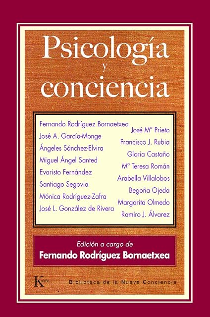 Portada de Psicología y conciencia
