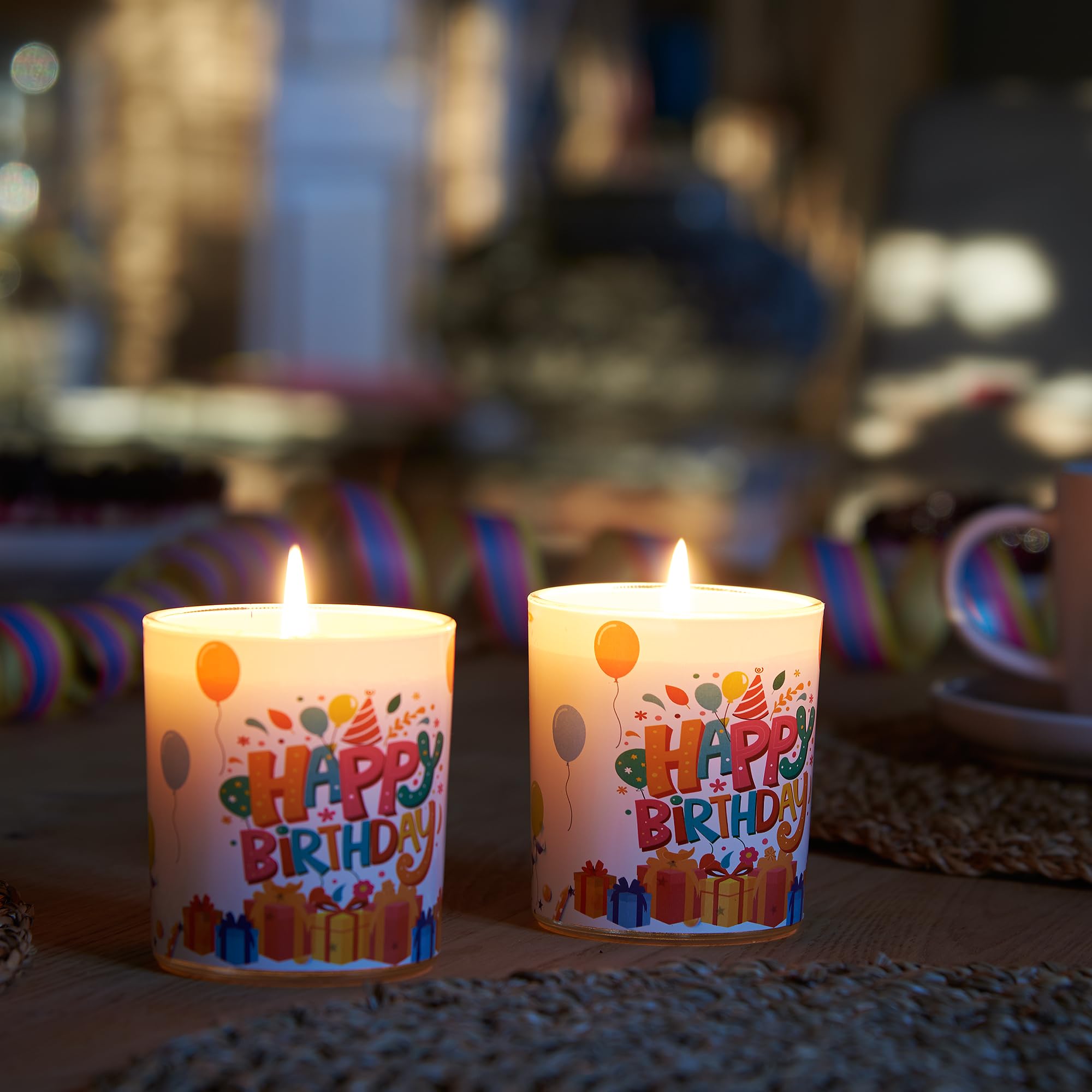 RLCMO Happy Birthday Gartenflagge – 30,5x45,7 Cm, Doppelseitig, Wetterfest Aus Polyester