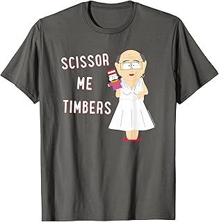 Mr. Garrison Scissor Me Timbers T-Shirt