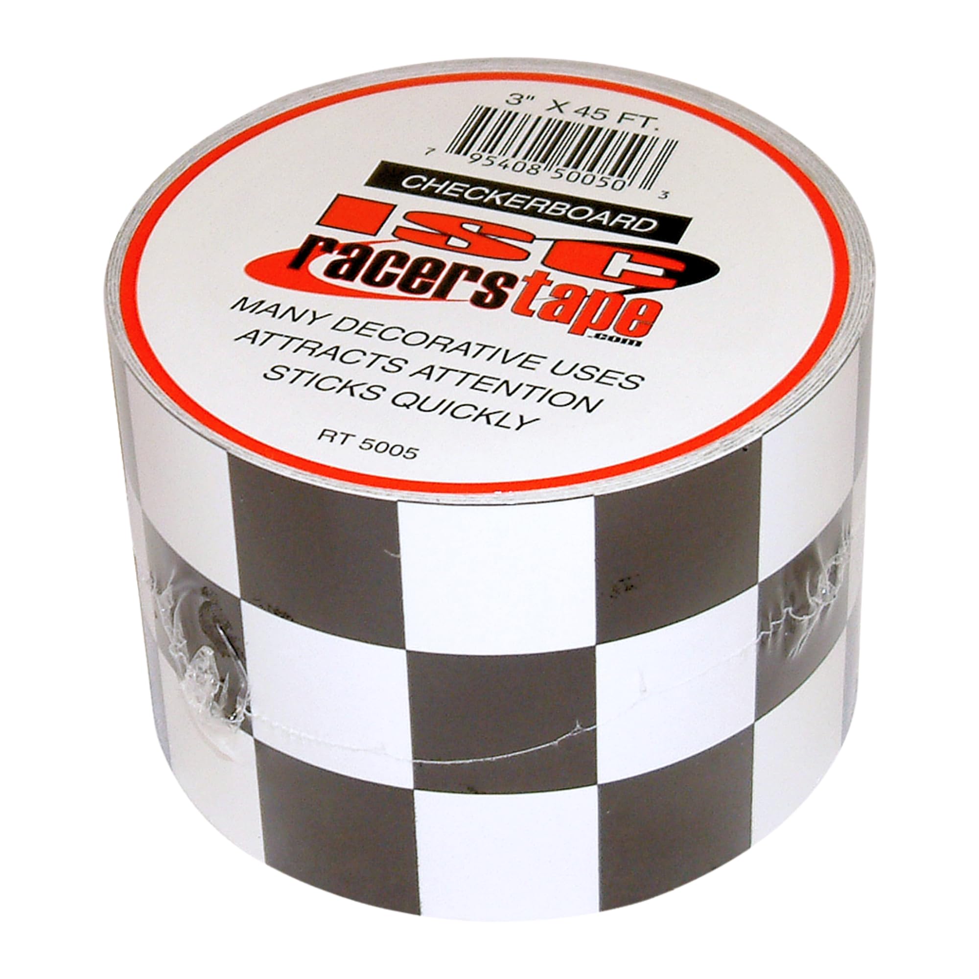 Amazon.com: ISC Checkerboard Black and White Checkerboard Tape: 3