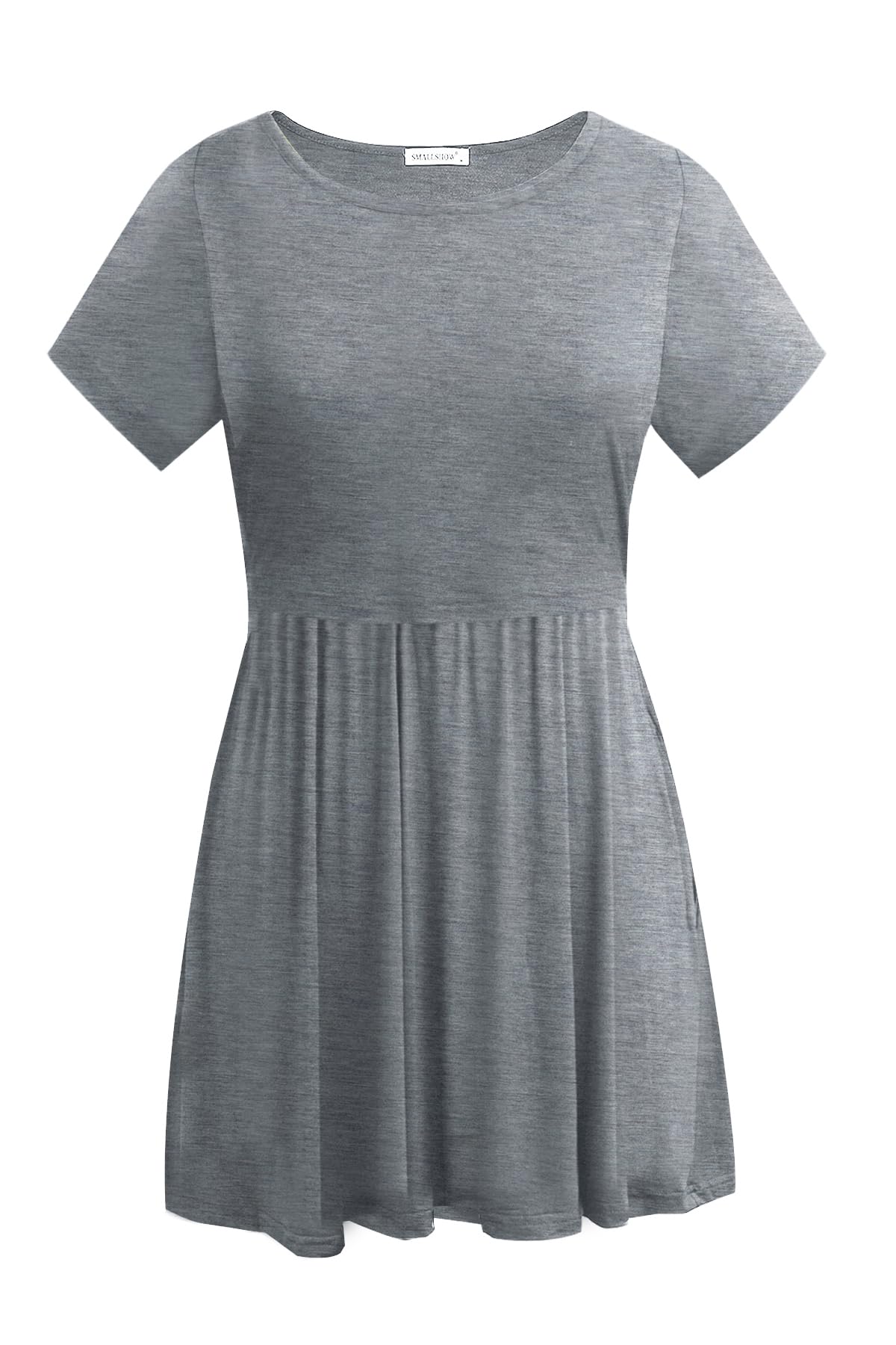 Smallshow Maglia Allattamento Donna Maniche Corte Maglietta Premaman 3-Pack