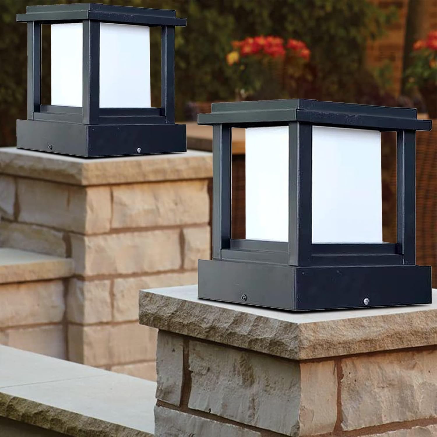 DarkVision Gate Lights - Waterproof Outdoor Lighting -11