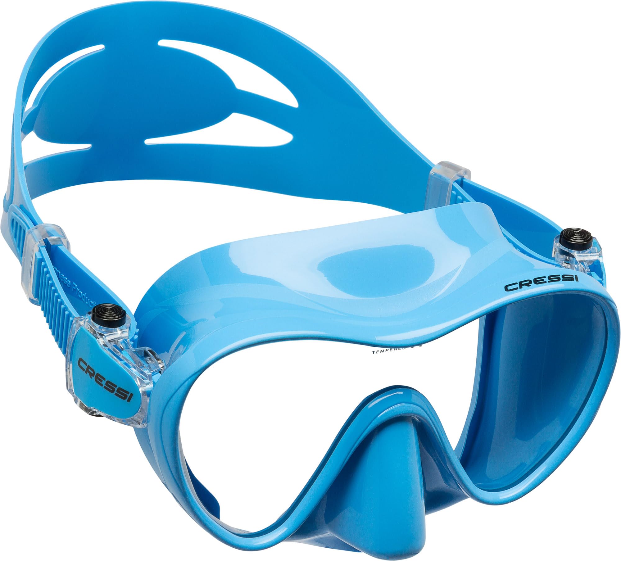 Cressi F1 Mask-Premium Masque Plongee Snorkeling Adulte, Technologie Frameless Mixte