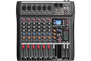 Depusheng DX6 6-Channel Mixing Console Soundboard