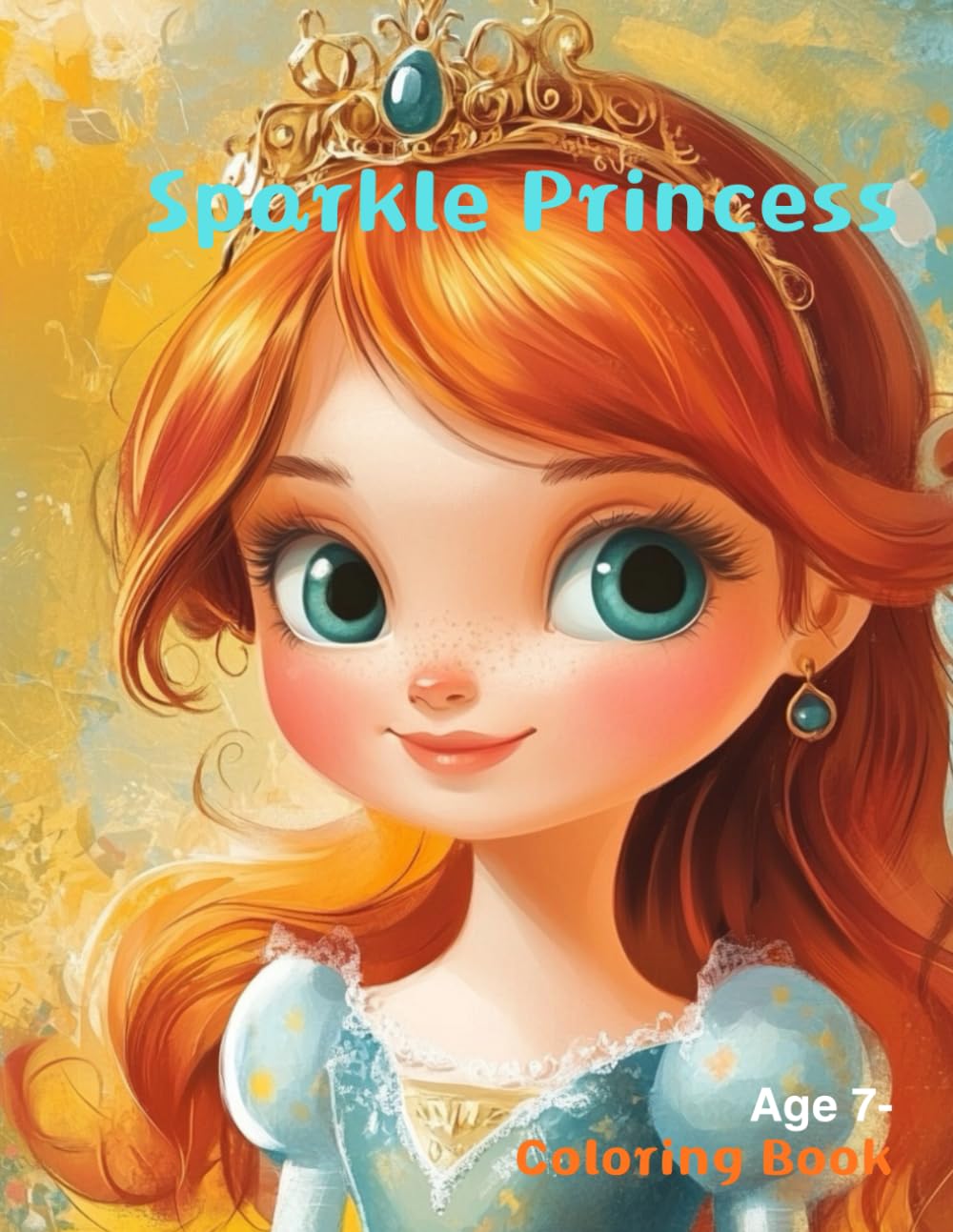Sparkle princess: Coloring book