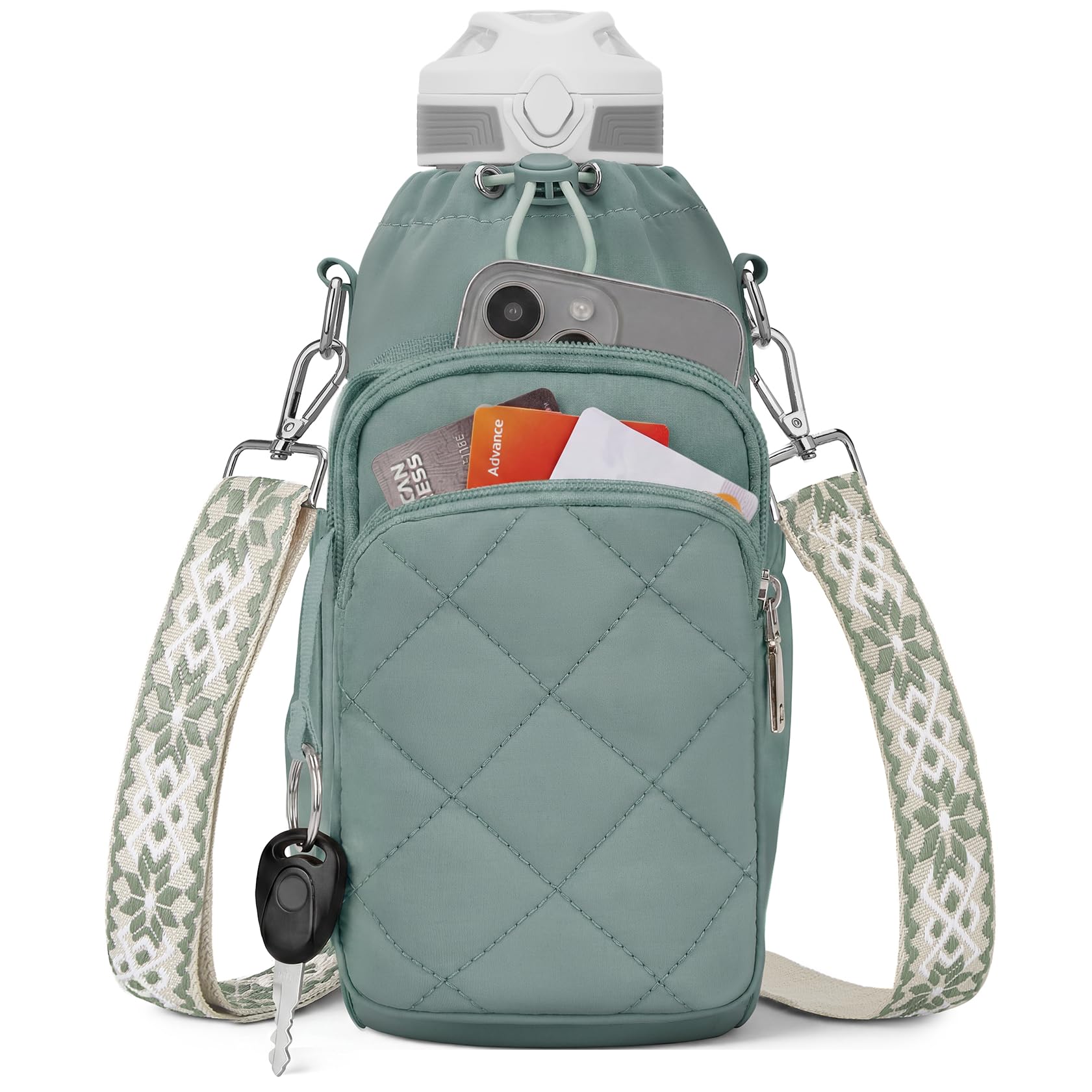 SYTRAH Water Bottle Bag Crossbody