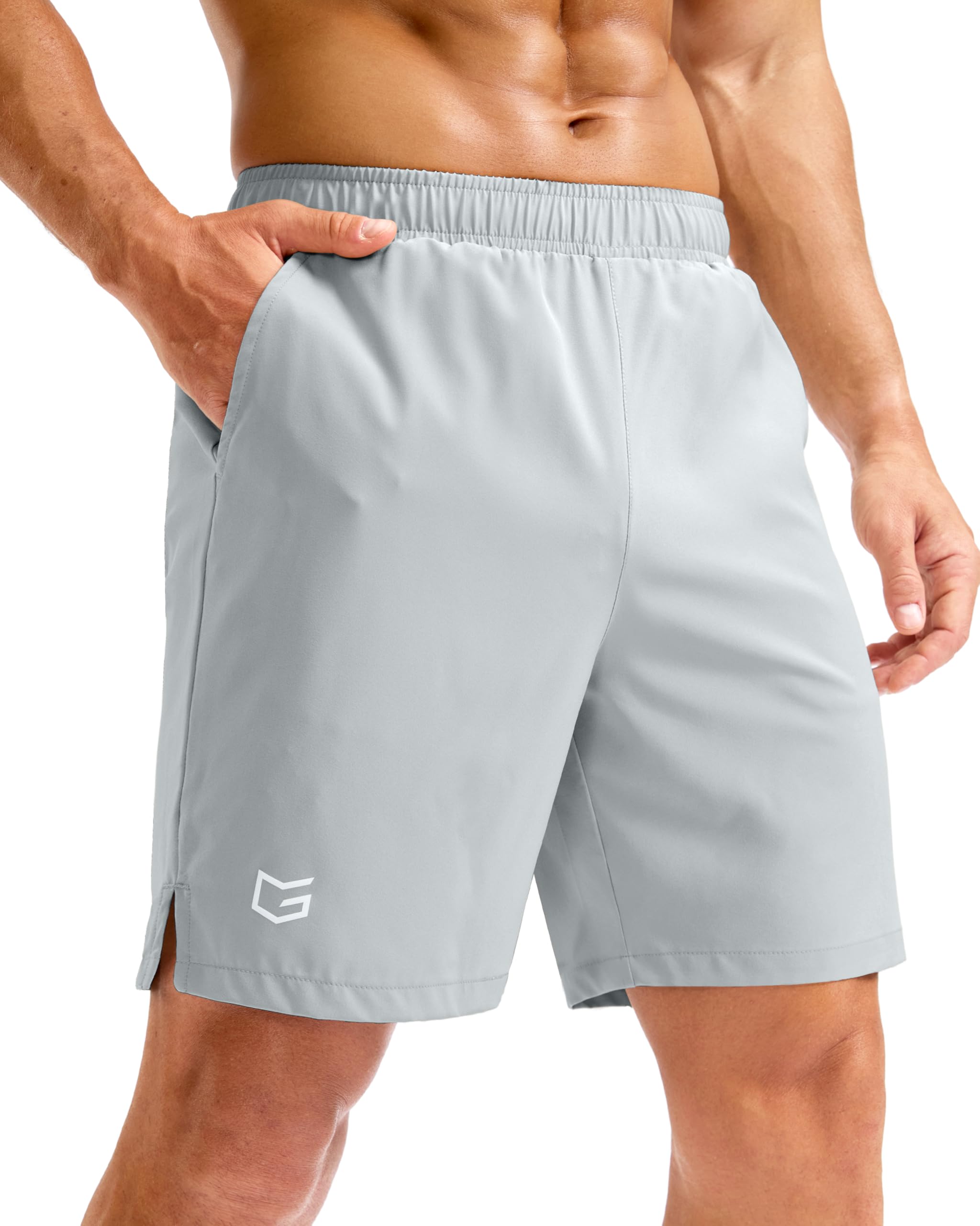 G Gradual Men's Athletic Running Shorts with Pockets 5"/ 7"/ 9" Gym Shorts