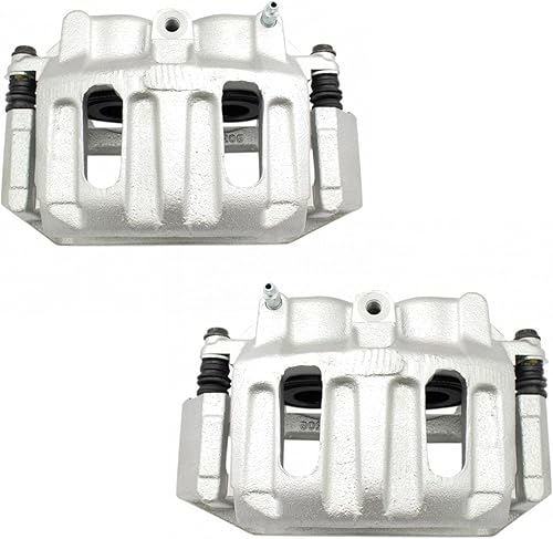 Vista 1687 de TRQ - Juego de pinzas de freno delantero