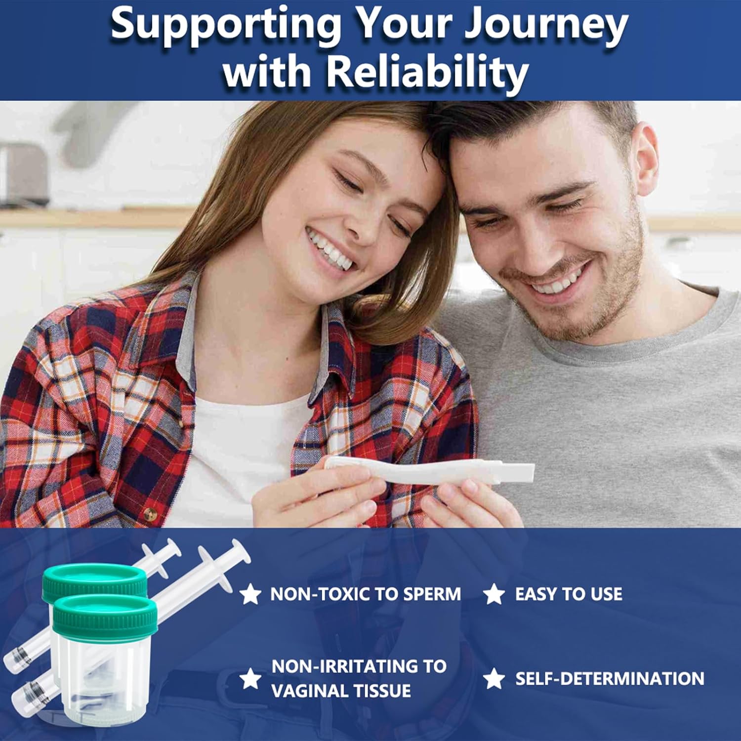 at-Home Insemination Kit | Sterile, Comfort-Optimized Artificial Insemination Kit for Women’s Pregnancy and Fertility Goals