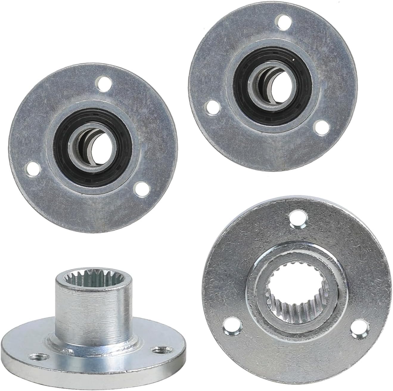 17mm 3 Stud Front Axle Wheel Hub for 5'' & 6'' ATV Go Kart Quad Drift Trike