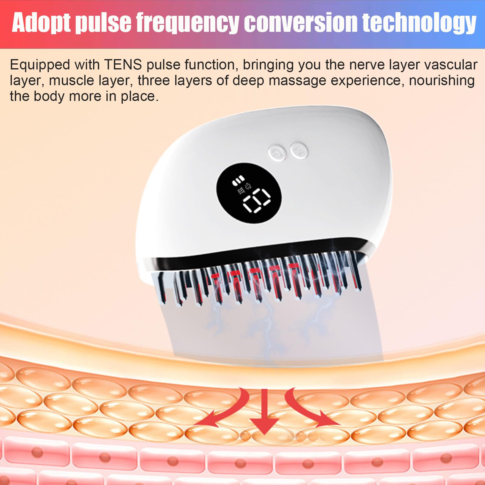 Gua Sha Gesichtsmassagegerät, LED Rotlicht, Violettlicht & Blau Therapie Elektrisch Gua Sha Massagegerät für Körperformung, Meridiane Ausbaggern