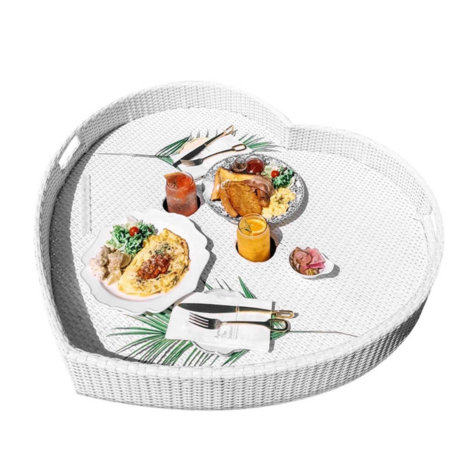 Swimming pool floating bar, Floating Tray(White)