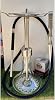 Mr Eds E24 Big Boss Pro X 4 - Steel Series Hookah Set Dip Dekor Silver