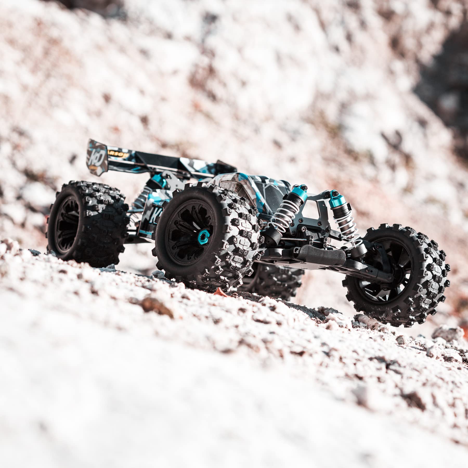 Carson 500409063 1:8 King of Dirt Buggy 4S RTR - RC Buggy, ferngesteuertes Auto, Offroad, hochwertig, RC Fahrzeug, RC Auto 80 km/h