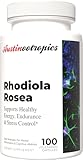Austinootropics Rhodiola Supplement 500mg – Daily Adaptogen Capsules for Stress Support, Mood Balance, Energy & Focus – 100 Vegan Capsules