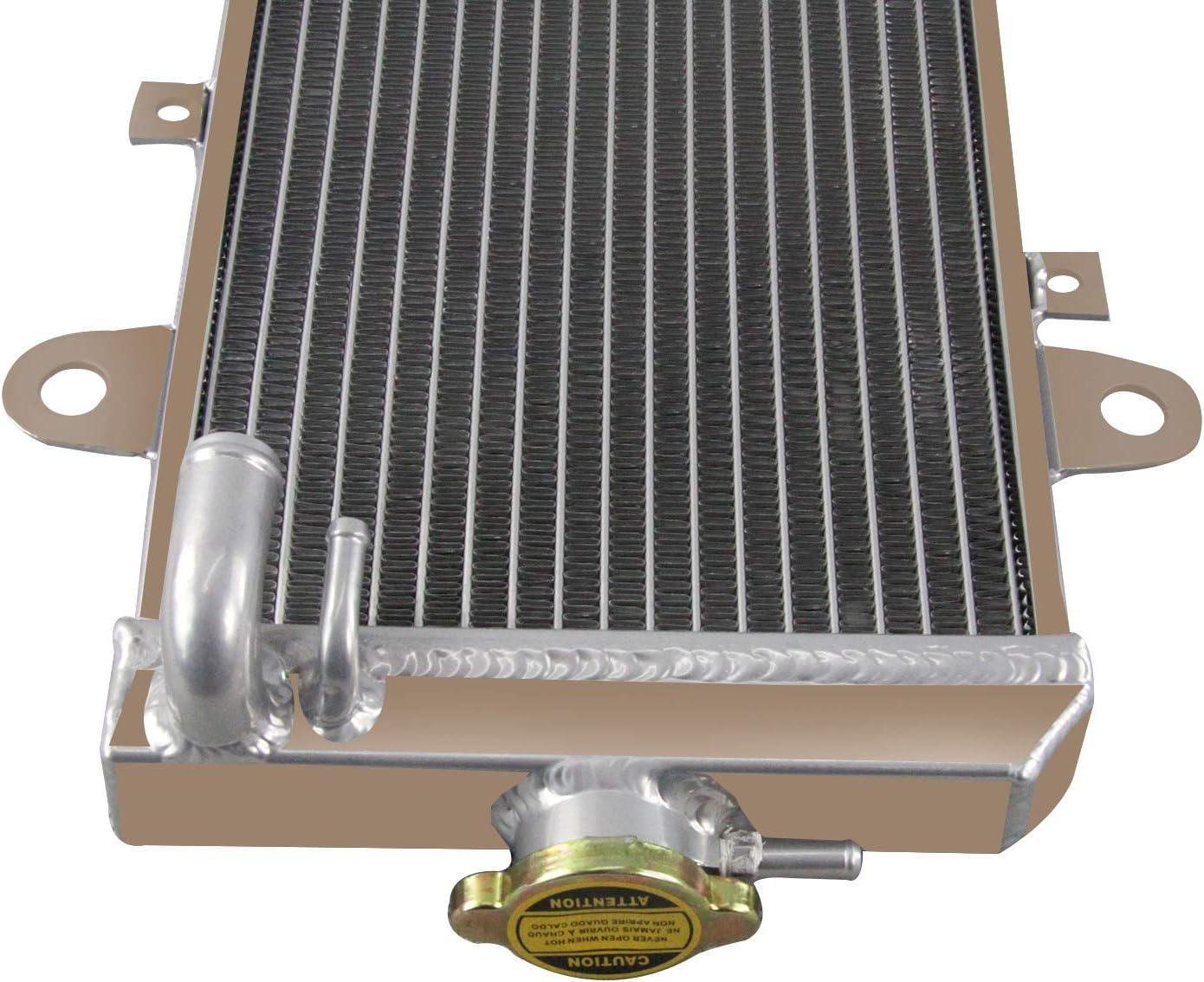 ALLOYWORKS Full Aluminum Radiator For Yamaha Raptor 700 YFM700R 2013-2018 2017 2016 2015