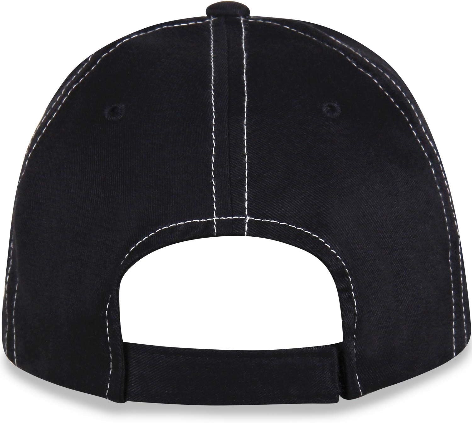 Adult Bronco by Ford Blue Front and Black Back Embroidered Baseball hat/Cap with Adjustable Closure - Image 5