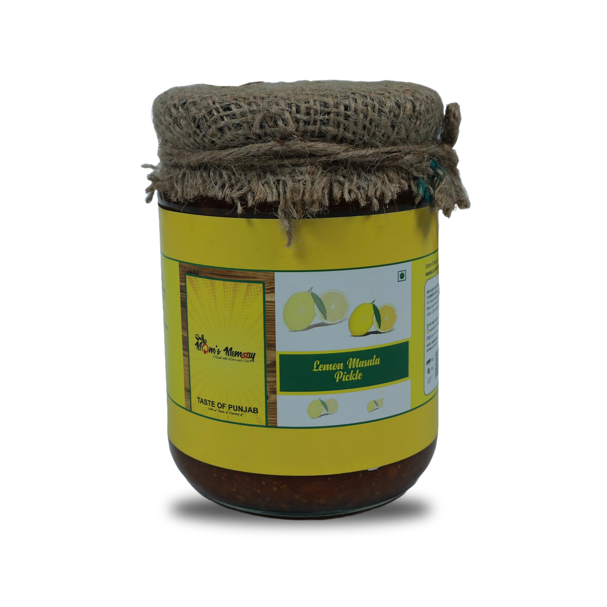 Our Moms Traditional Lemon Masala Pickle - 500g | Homemade Authentic Flavor | Zesty & Spicy Lemon Pickle (B0D5YWR8YT) Amazon Price History, Amazon Price Tracker