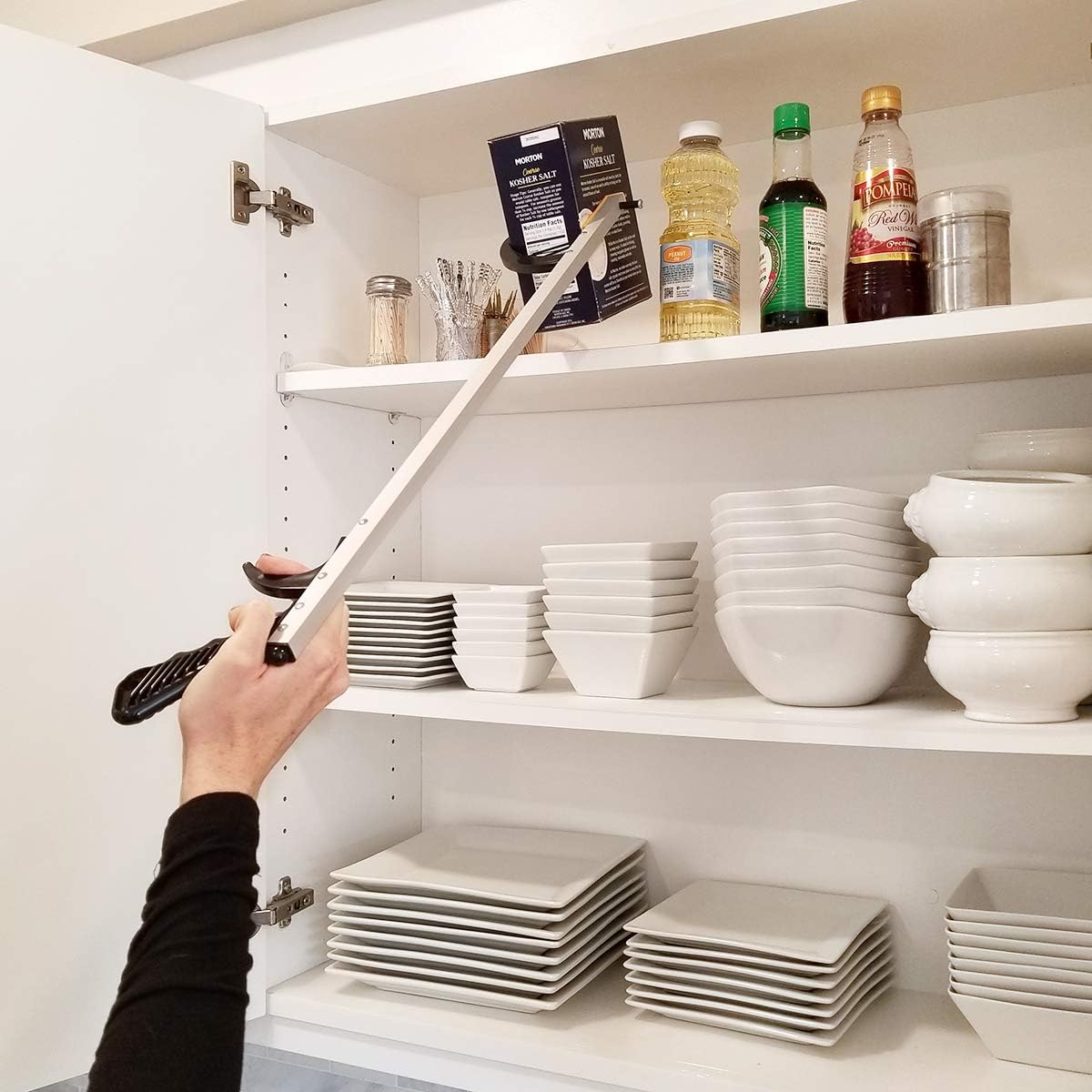 Reacher Grabber Tool. Norco Featherlite Reacher, 26. Lightweight Reaching Aid with Magnetic Tip Extends Reach. Use as a Dressing Aid. Picker Upper for Cell Phone, Remote, Trash. Elderly, Rehab kit.