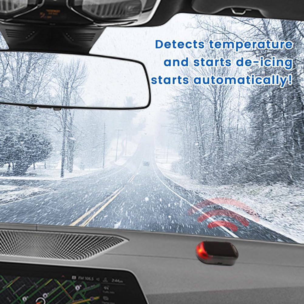 Booso Herramienta de eliminación de nieve anticongelación de interferencia molecular electromagnética, calentador de coche, herramienta de interferencia electromagnética