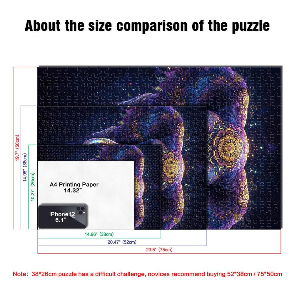 Puzzle da 2000 pezzi per adulti e adolescenti arte del re elefante Fatto di cartone Adatto a partire dai 14 anni Gioco impegnativo Giochi Giocattoli Regalo misurare：70x100cm