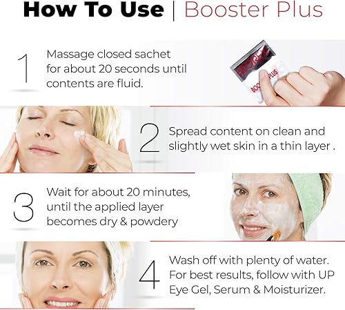 Miniatura 3 de LEOREX Booster Plus - Tensor antiarrugas para piel seca, reparación ultra crema para antienvejecimiento, crema firme con borrador de edad