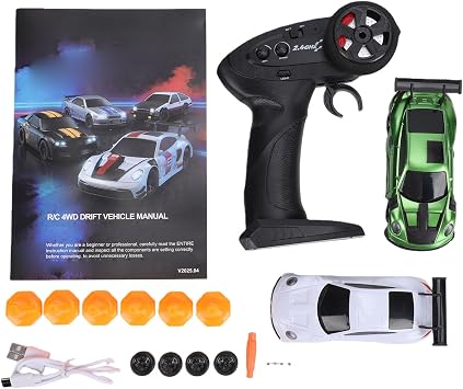 RC Drift Car, 1/43 Scale High Speed APP Remote Control Drifting Car with Gyroscop for Outdoor Adults Boys Girls