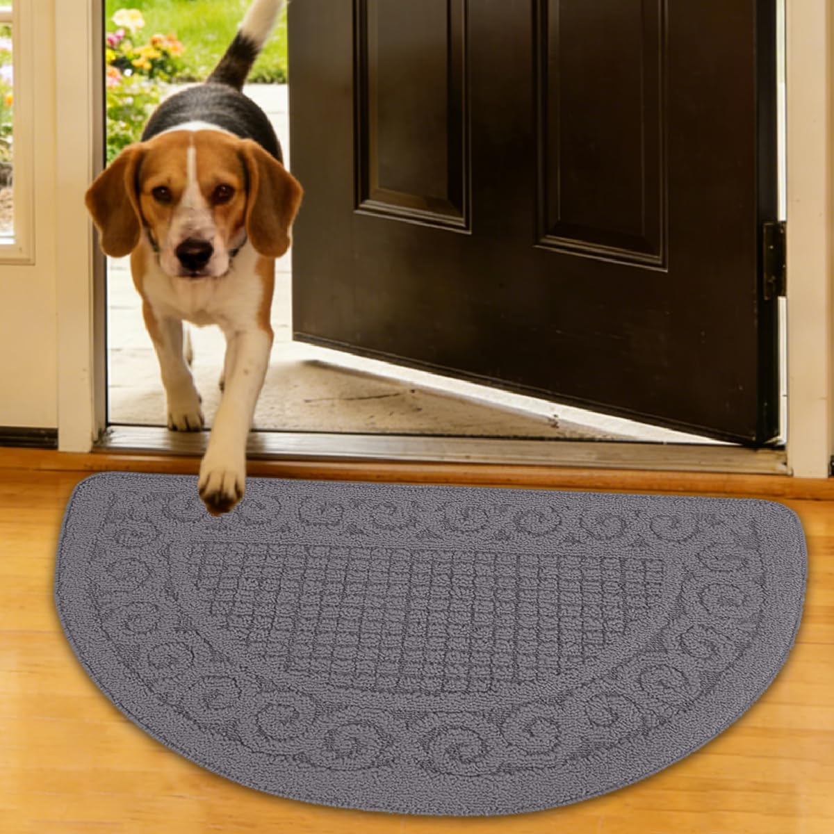 Amazon.com: Half Round Indoor Door Mat 18 display picture 1