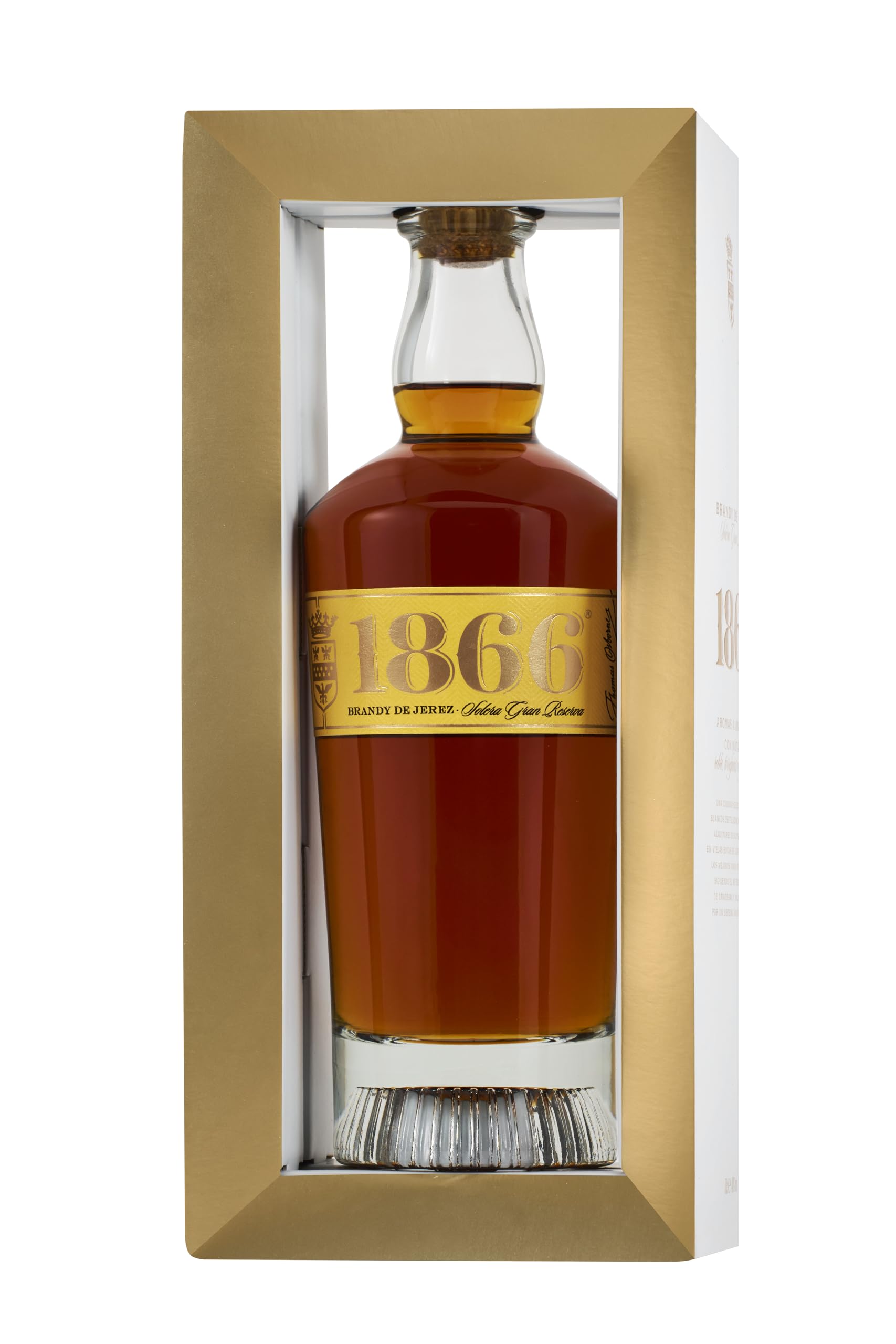 1866 Brandy DO Jerez Solera Gran Reserva - 700 ml con estuche