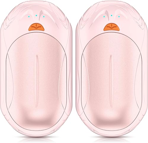 Miniatura 13 de AI Hand Warmers Rechargeable 2 Pack,6000mAh Rechargeable Hand Warmer,20Hrs Long Heating Electric Hand Warmer,Portable Pocket Heater,Pocket Size Hand