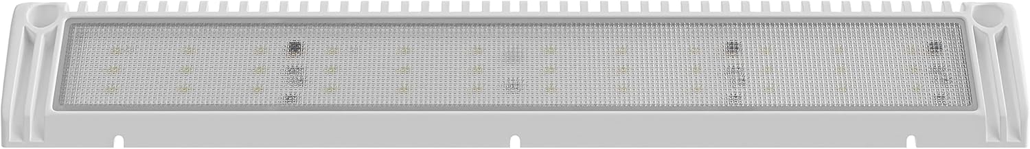 Leisure LED RV Exterior Porch Utility Light - 12v 3200 Lumen 17.7" Lighting Fixture. Replacement Lighting for RVs, Trailers, Campers, 5th Wheels (White)
