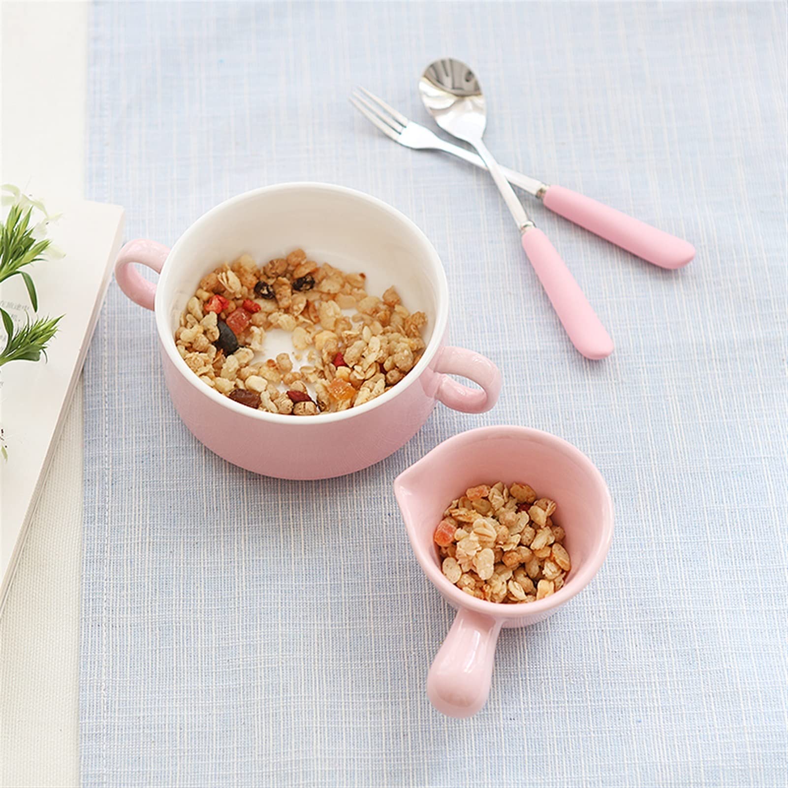 Pichet à Mousse de Lait en Chine, pichet à Lait de 85 ML, en Porcelaine Pastorale Britannique, pichet à café en céramique, Tasse à Expresso (A) (A)