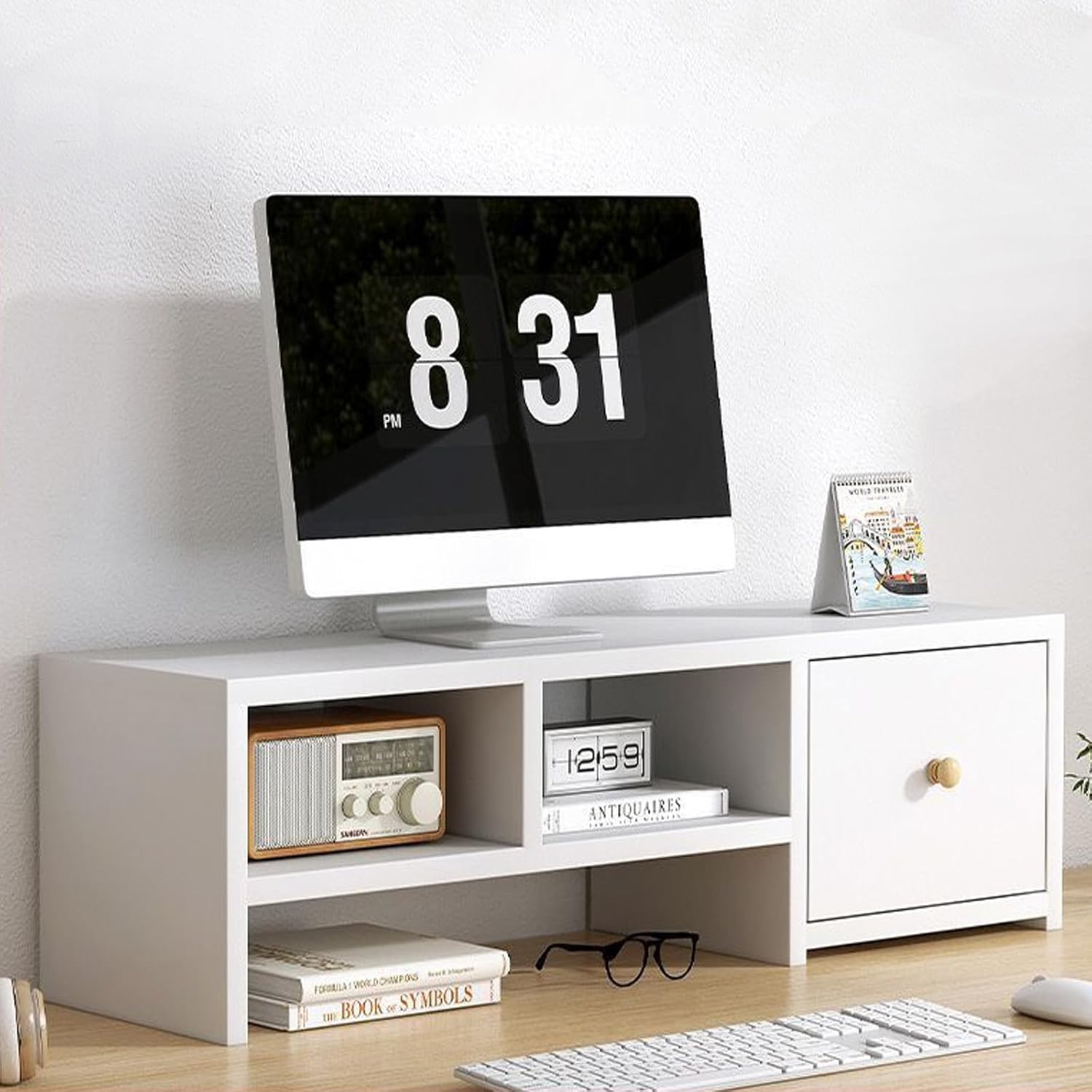 Amazon.com: KUAIYU Monitor Stand, Computer Monitor Stand Riser, Monitor ...