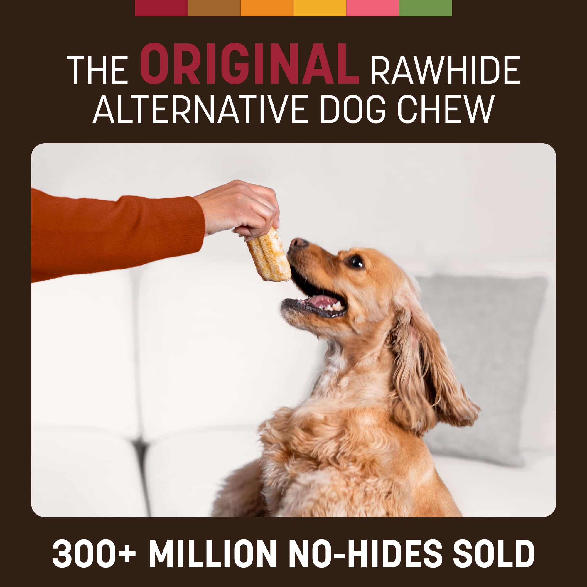 Earth Animal No-Hide Beef Chews 4 2pk by Earth Animal